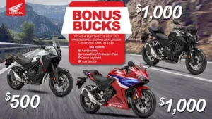 Read more about the article Honda – Up To $1000 Bonus Bucks