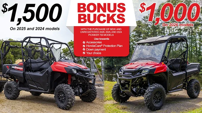 Read more about the article Honda – Up To $1500 Bonus Bucks