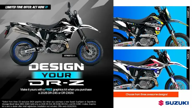 Read more about the article Suzuki – Design Your DR-Z
