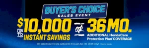 Read more about the article Buyer’s Choice Sales Event