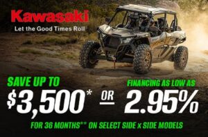 Read more about the article SAVE UP TO $3,500* or FINANCING AS LOW AS 2.95% FOR 36 MONTHS** ON SELECT SIDE X SIDE MODELS