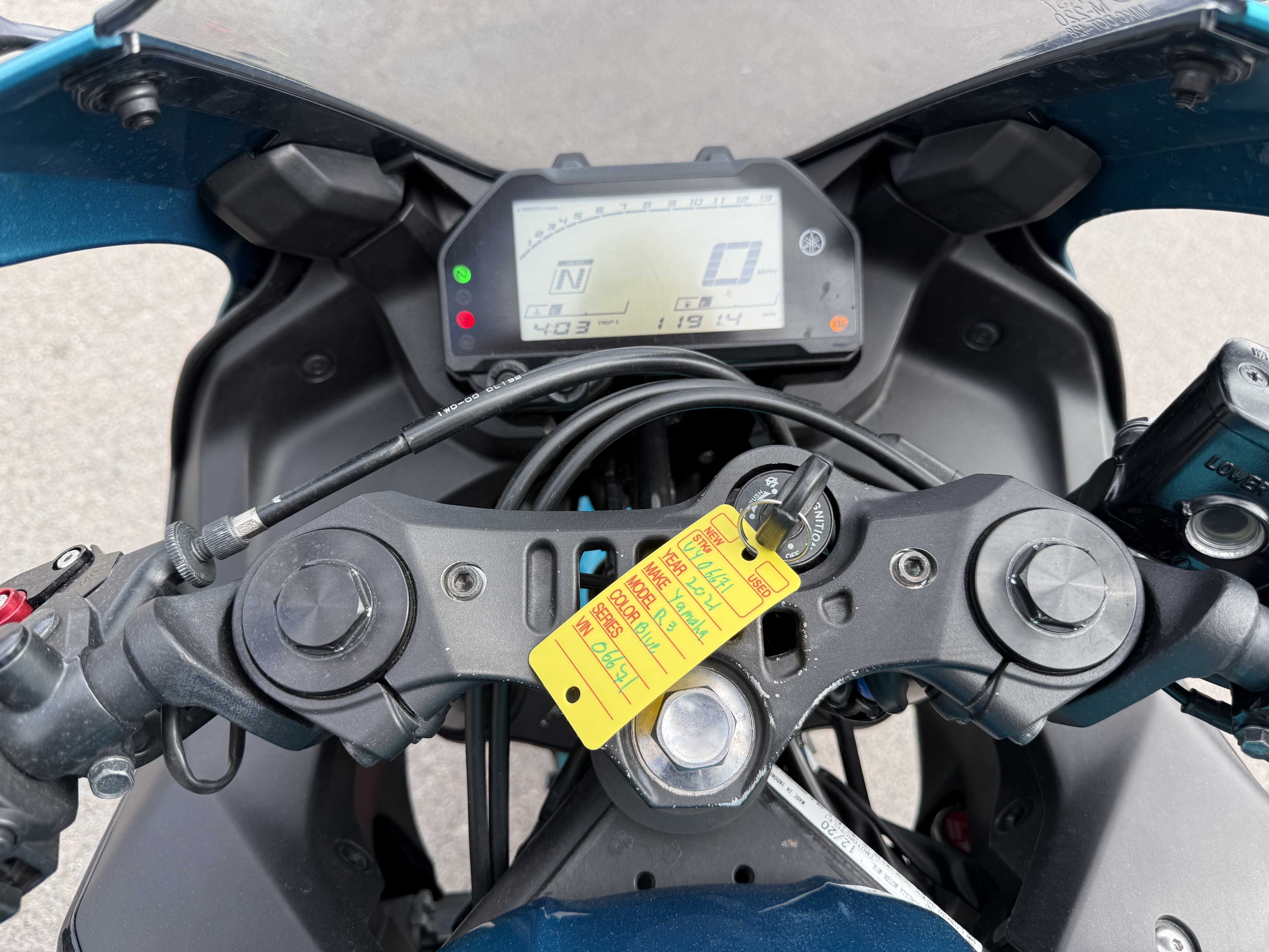 2021 Yamaha YZF-R3 ABS MOTORCYCLE