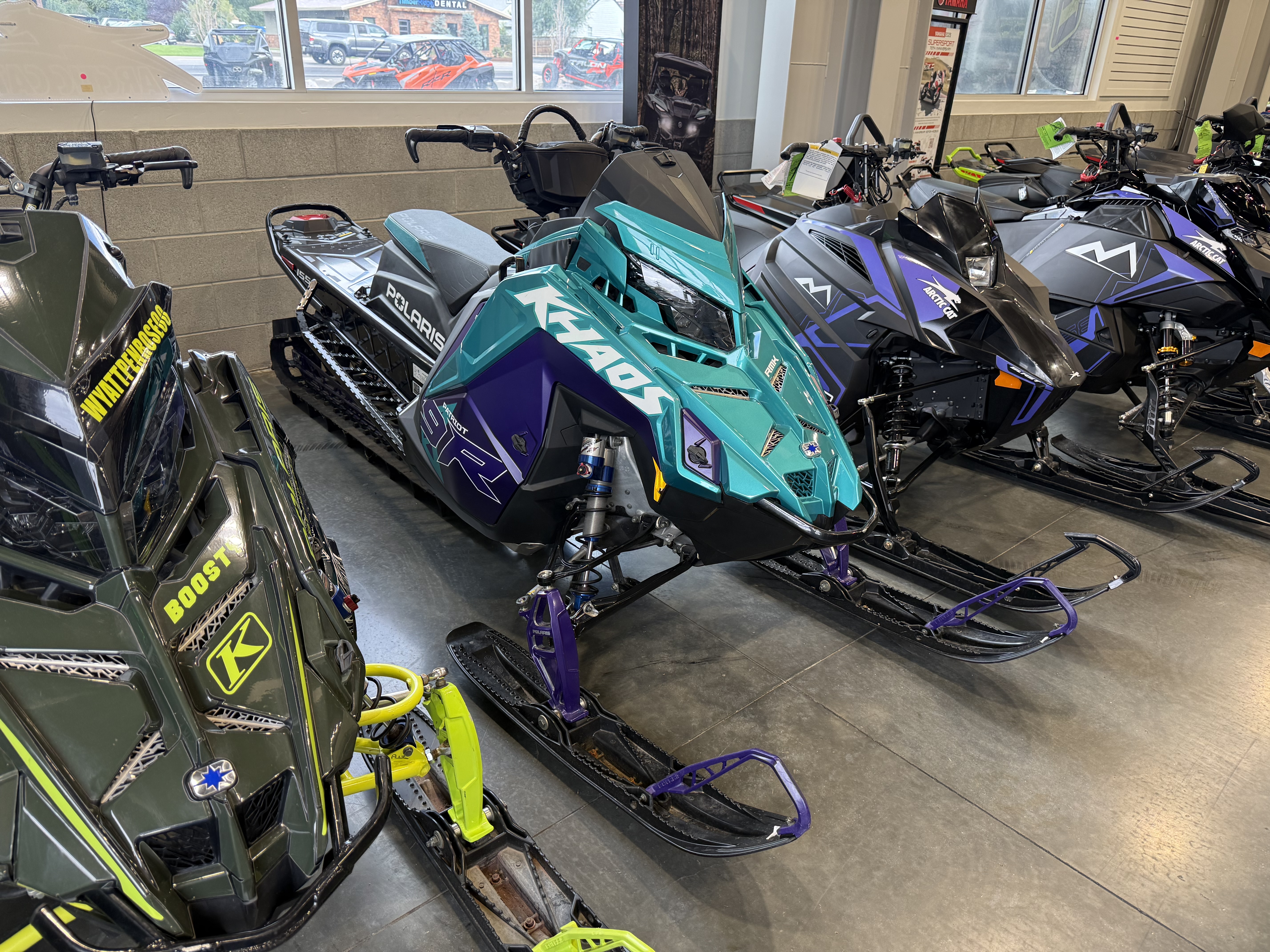 2024 Polaris Patriot 9R RMK Khaos Slash 155 SNOWMOBILE